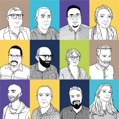 ecr eci portraits illustration