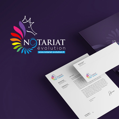 projet notariat logo print