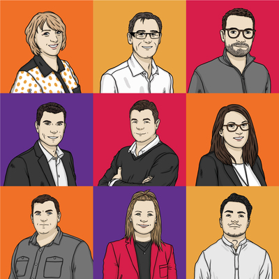 SCB portraits illustration