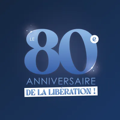 création graphique visuel campagne d'affichage réseaux sociaux 80 ans libération Loiret programmation mise en page agence de communication Orléans