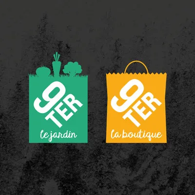 création identité visuelle logo charte graphique papeterie covering véhicule flyer interface site web ferme urbaine 9ter agence de communication