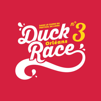 agence de communication course canards duck race Orléans création identité visuelle globale événement affiche papeterie roll-up réseaux sociaux site internet développement web